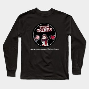 Tiny Crimes YouTube Logo Long Sleeve T-Shirt